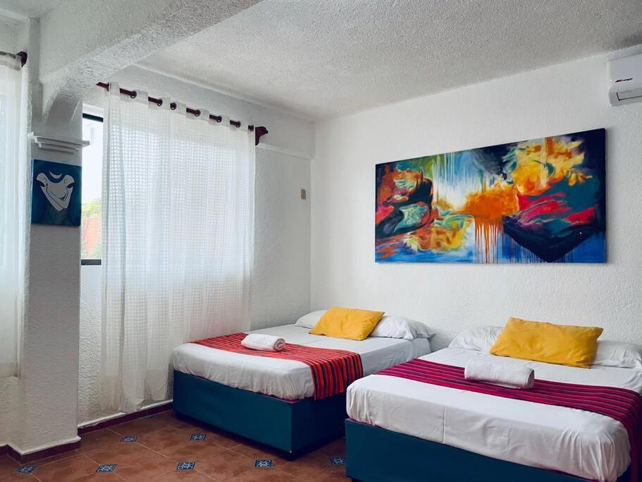 Punta Me Apartments With Nice Sea View & Beach 칸쿤 외부 사진